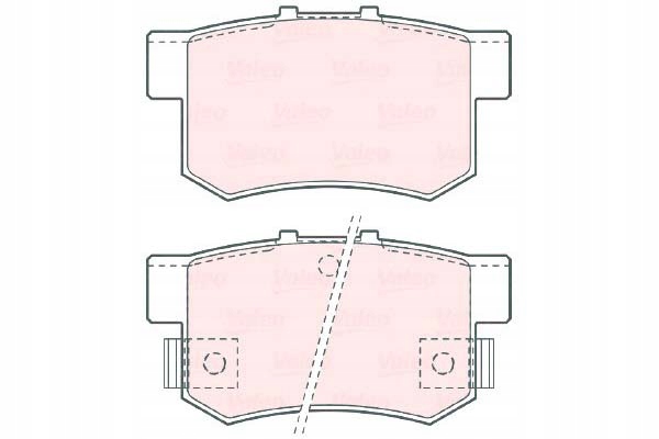 ZAPATAS DE FRENADO VALEO 598911 