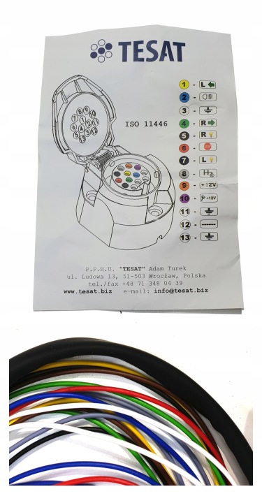 CROCHET HOLOWNICZY+WIAZKA13PIN 2001-14 RENAULT TRAFIC2