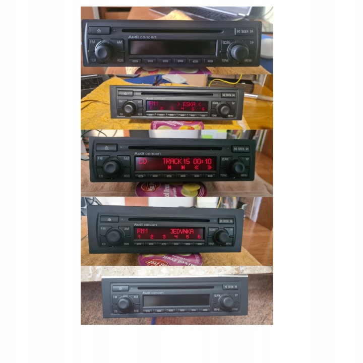 RADIO AUDI OE 4B0035186G