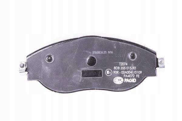 ZAPATAS DE FRENADO PARTE DELANTERA 8DB 355 015-921 HELLA SEAT 