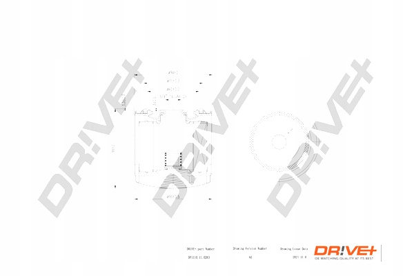 DRIVE+ FILTRO ACEITES FORD GASOLINA 2.0 94-00 TRAN SIT 