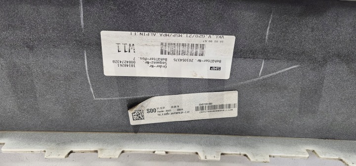 PARE-CHOCS AVANT AVANT BMW 3 G20 G21 MODULE 18-21