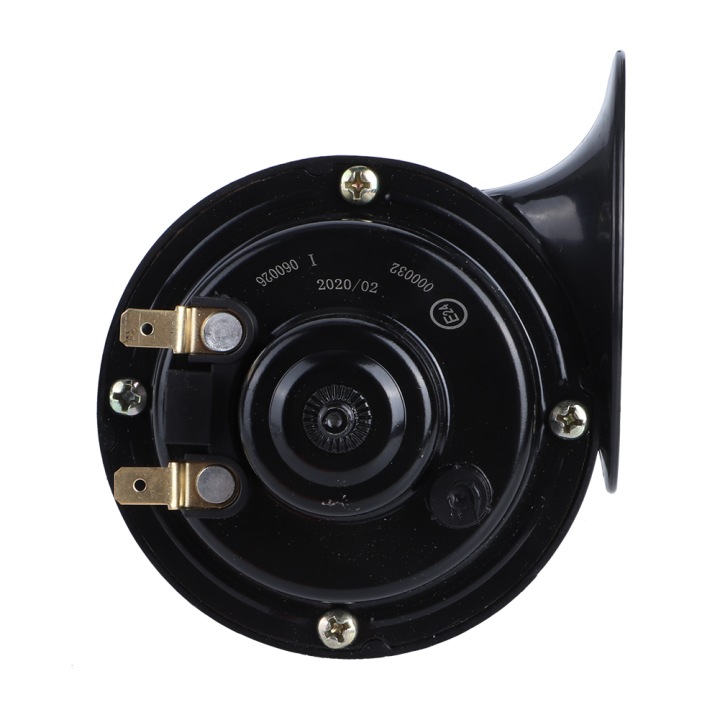 KLAXON MOTOCYCLETTE 12V NOIR 110DB 25 DANS