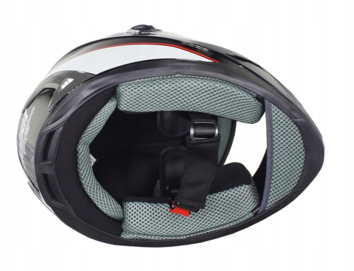 CASQUE SAFEBET HF-122 NOIR Q66 GAUCHE NON ECE)
