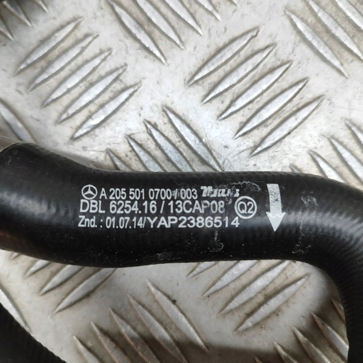 MERCEDES-BENZ C W205 2016 FIL TUYAU RADIATEUR