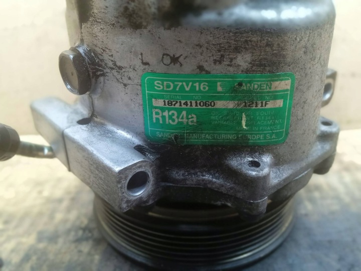 COMPRESSEUR DE CLIMATISATION COMPRESSEUR SD7VDA FORD FOCUS II MK2 1.6TDCI