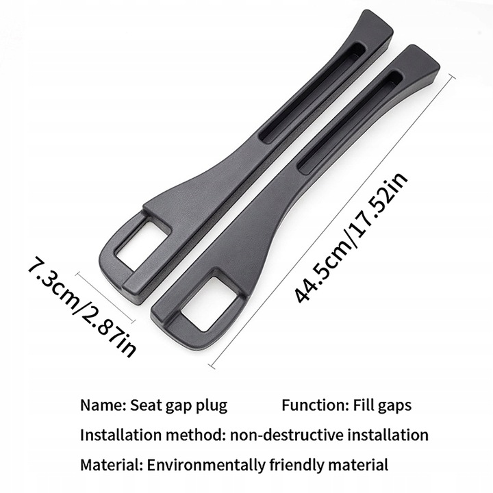 Car Seat Gap Filler Side Seam Plug Strip