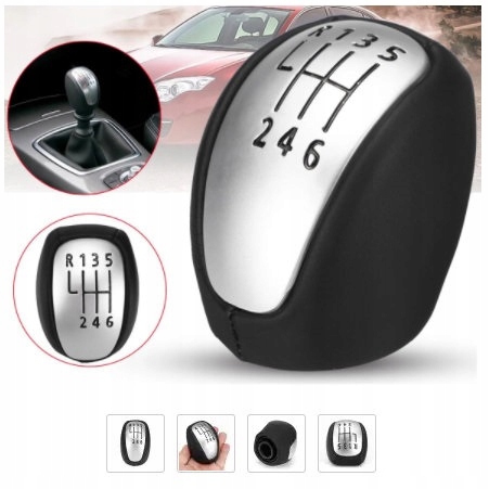POMMEAU DE VITESSE CHANGEMENTS VITESSE RENAULT LAGUNA MK3 07-15 CUIR