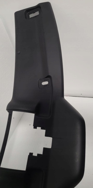 PLASTIQUE PROTECTION CHÂSSIS AVANT VITRES SAAB 9-3 II 93 CABRIO NOIRE COLONNES