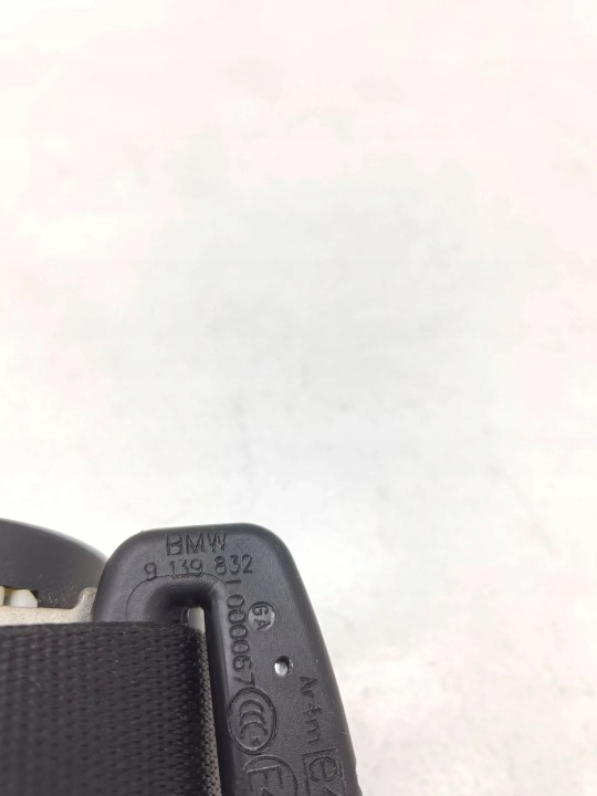 BMW 1 E81 E87 2009 CEINTURE DE SÉCURITÉ SIÈGES ARRIÈRE