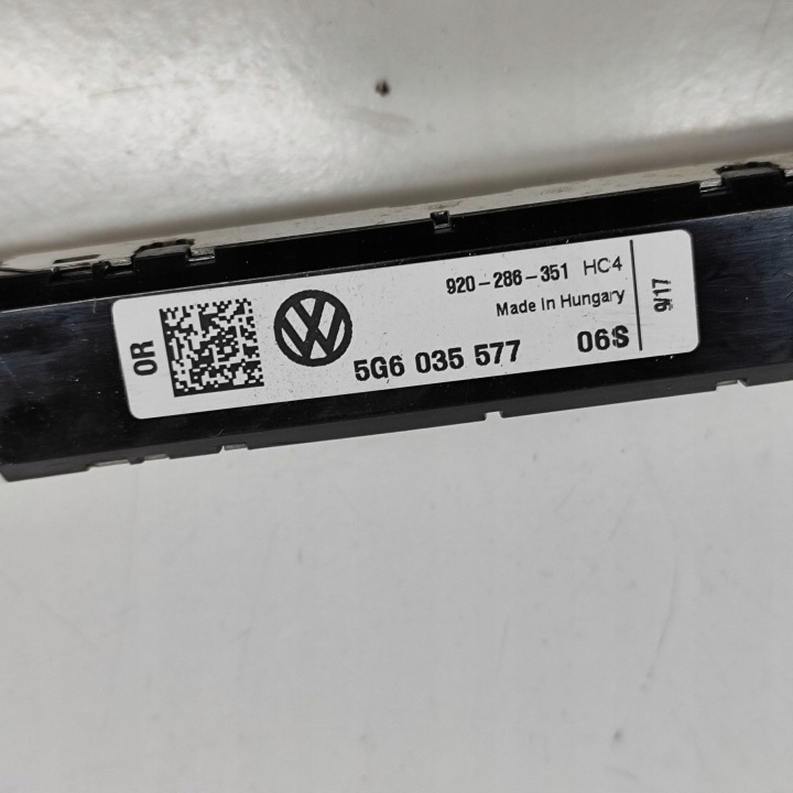 VOLKSWAGEN GOLF VII 2017 AMPLIFICATEUR ANTENNES