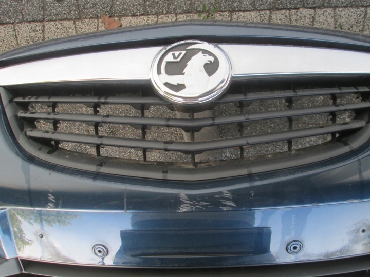 PARE-CHOCS AVANT COMPLET OPEL MERIVA B 2010-14 BLEU