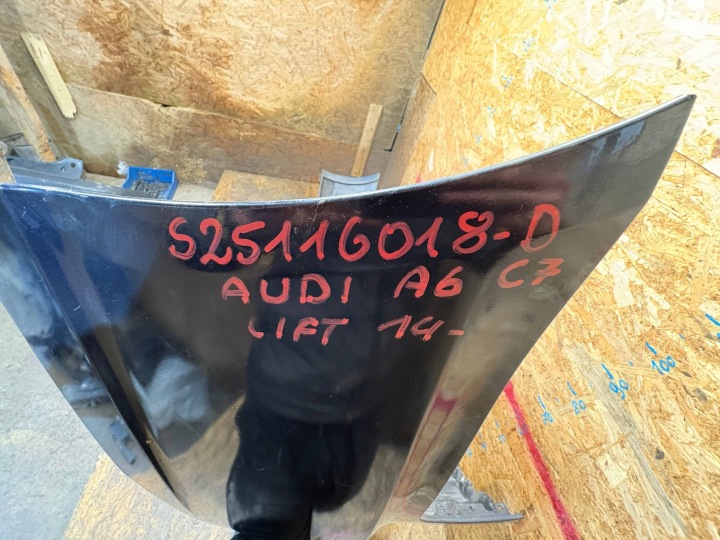 AUDI A6 C7 4K5 LIFT 14-18 BERLINE PARE-CHOCS ARRIÈRE ARRIÈRE