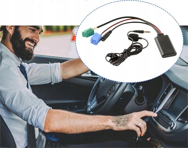 ADAPTADOR MÓDULO BLUETOOTH AUX RENAULT KANGOO TRAFIC 