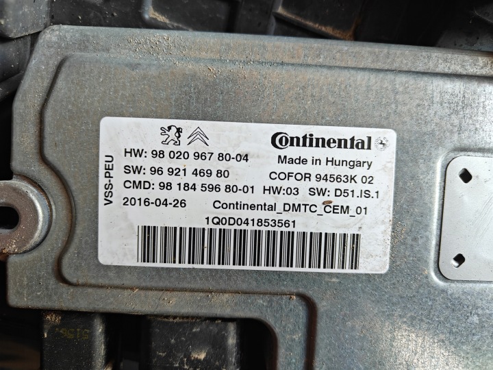MODULE DÉMARREUR STOP BOBINE PEUGEOT 508 308 II 208 2008 VIVATO TRAFIC CITROEN C4