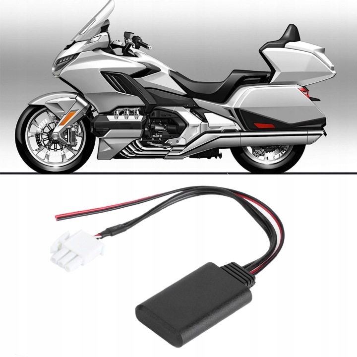 3-PINOWY CÂBLE AUDIO AUX BLUETOOTH SANS FIL VERS HONDA GOLDWING GL1800