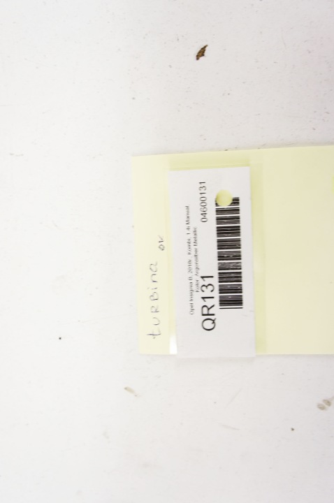 QR131 OPEL INSIGNIA B 1.5I TURBOCOMPRESSEUR 12687057