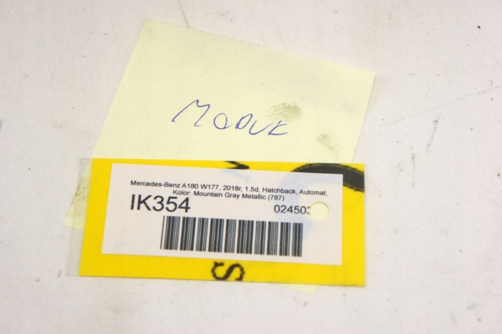 IK354 MERCEDES W177 MODULE CONTRÔLEUR A1679003107