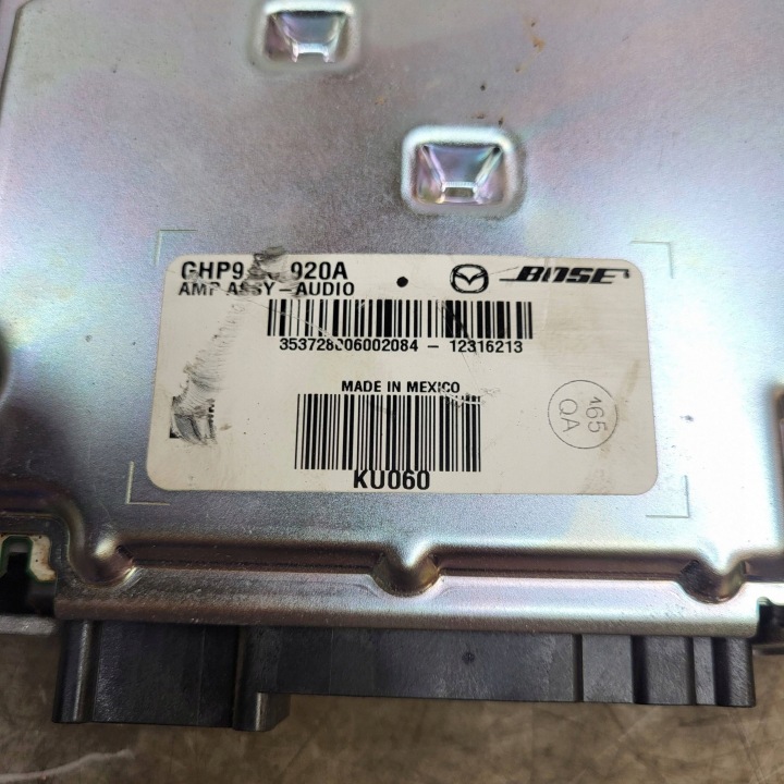 2014 MAZDA 6 AMPLIFICATEUR 12316213