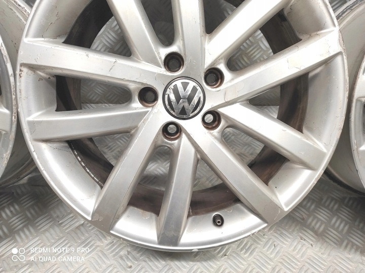 LLANTAS DE ALUMINIO 18'' 5X112 ET51 7.5JX18H2 VW TIGUAN I 5N GOLF VI PASSAT B7 