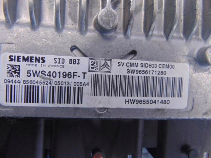 PEUGEOT 407SW 2.0 1.6HDI UNIVERSEL ORDINATEUR MOTEUR 5WS40196F-T