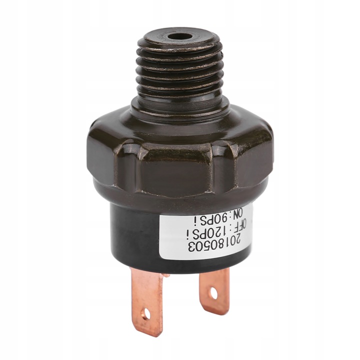 INTERRUPTEUR PRESSION COMPRESSEUR AIR 90-120 PSI EMBOUT 1/4' NPT