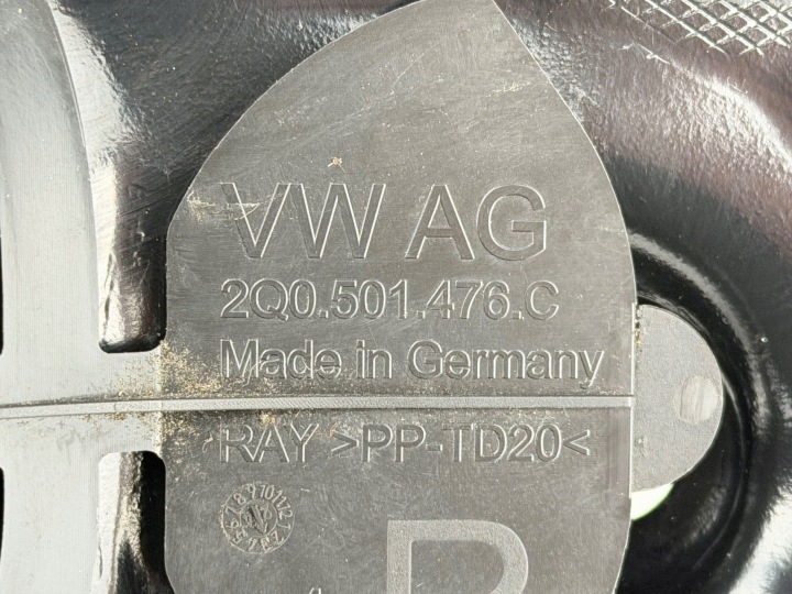 AUDI A1 2024 DROITE CÔTÉ CHÂSSIS ARRIÈRE 2Q0501476
