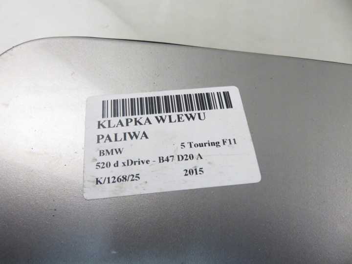 CLAPET GOULOTTE DE REMPLISSAGE CARBURANTS BMW 5 TOURING F11 7217767 A72