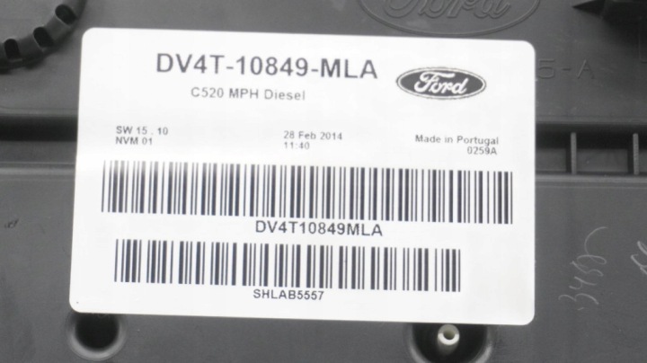 FORD KUGA MK2 2.0 TDCI COMPTEUR TABLEAU DE BORD COMPTEUR DE VITESSE DV4T-10849-MLA