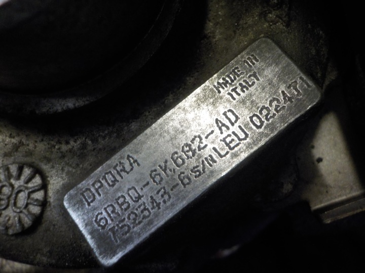 XF DISCOVERY 2.7 TDV6 09R 276DT TURBINE 6R8Q-6K682-AD 752343-6
