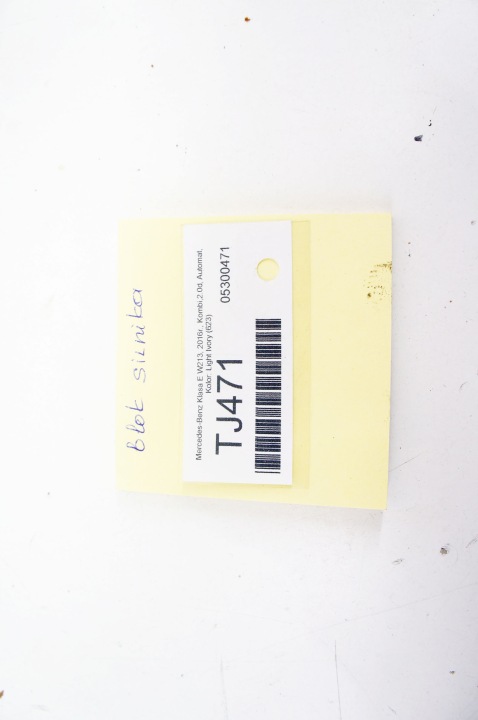 TJ471 MERCEDES W213 2.0 CDI BLOC MOTEUR OM654.920 OM654920 654920 654.9 AR
