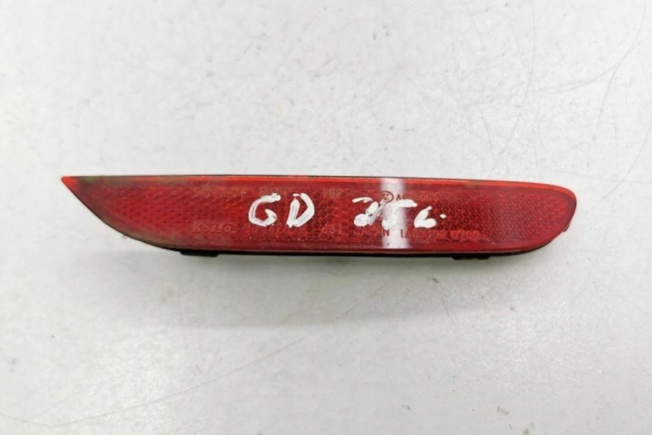 DROIT RÉFLECTEUR ARRIÈRE PARE-CHOCS NISSAN QASHQAI II (J11, J11_) 3314207R 1.5L