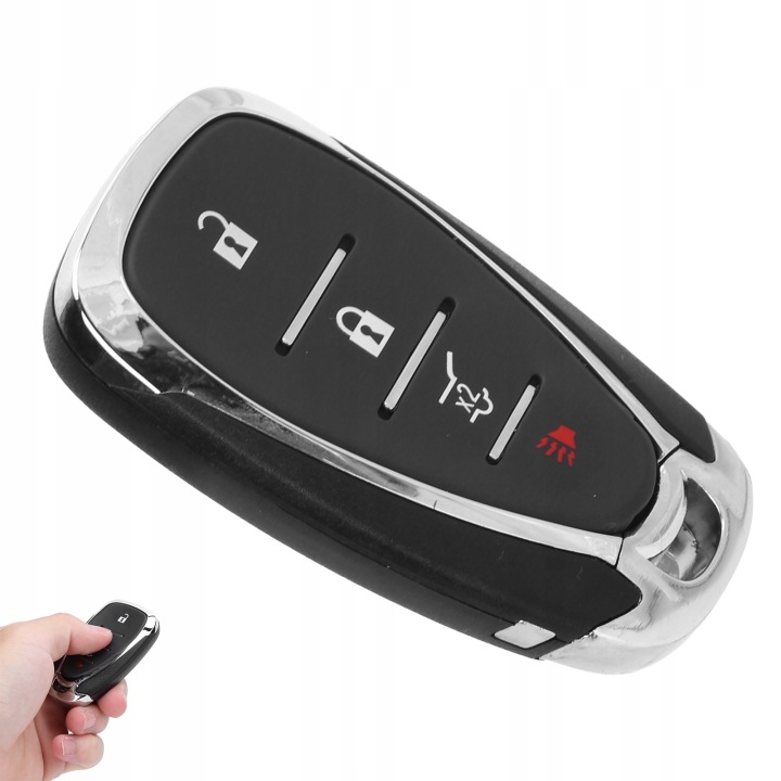 CHÂSSIS ZDALNEGO CLÉ AUTOMOBILE 4-PRZYCISKOWA SUBSTITUT POUR LS