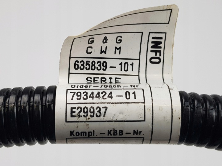 FIL INSTALLATION ÉLECTRIQUE FAISCEAU DE CÂBLES BATTERIE BMW X5M X6M X7 G70 S68 4.4 V8 7934424