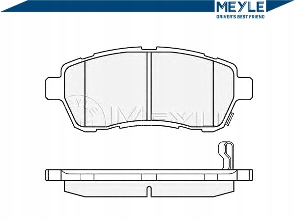 ZAPATAS DE FRENADO FORD PARTE DELANTERA FIESTA 08- MAZDA 2 SWI 