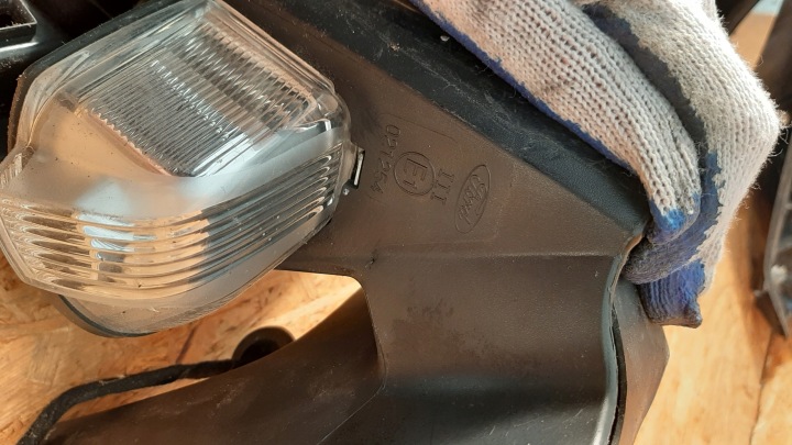 RÉTROVISEUR DROIT ÉLECTRIQUE EUROPE BK21-17682-EEW FORD TRANSIT CUSTOM