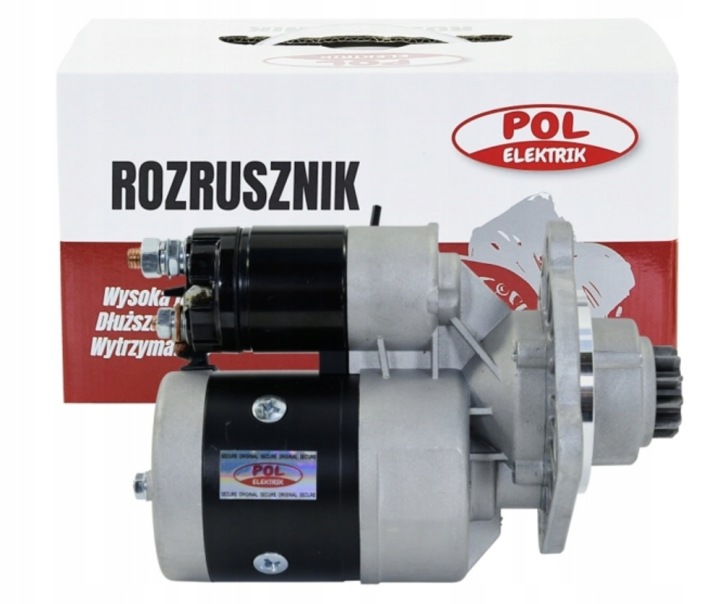 DÉMARREUR AVEC RÉDUCTEUR 12V 27KW GROUPE MOTOPROPULSEUR ZEBNIKA 11