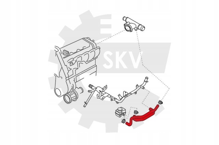 FIL RÉCHAUFFEURS AUDI SKODA VW 1J0121086B