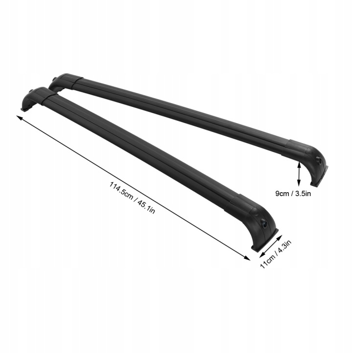 COFFRE SUR TOIT VOITURES TRAVERSES VERS LAND ROVER DISCOVERY 4 LR4 BT