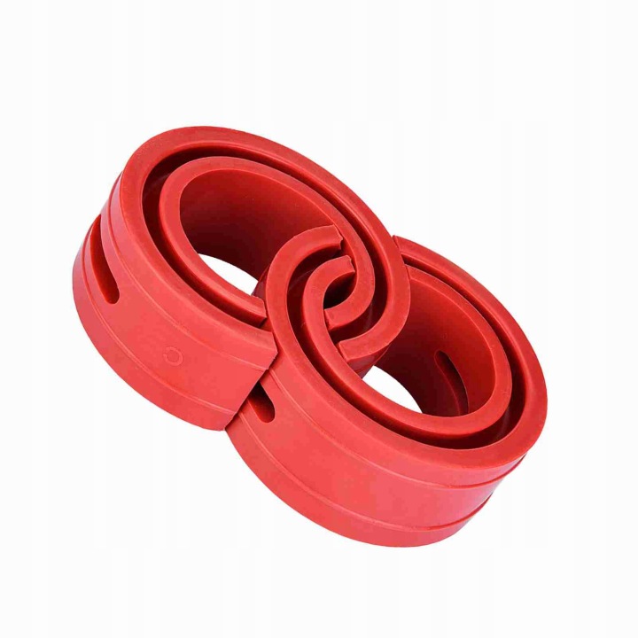 2PCS ROUGE AMORTISSEUR AUTOMOBILE BUFOR À RESSORT COUSSIN WM