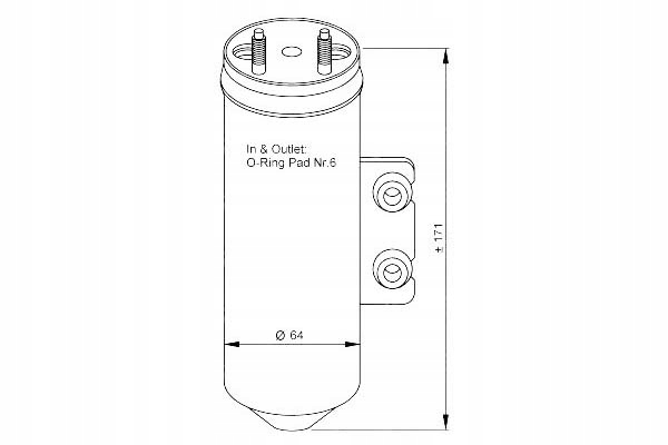 DESHUMECTADOR NRF 33198 