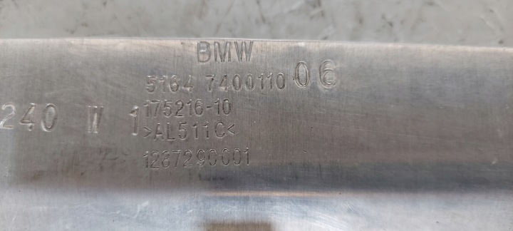 BMW X3 G01 X4 G02 RENFORCEMENT PANNEAU AVANT POUTRE ADMISSION AIR ORIGINAL