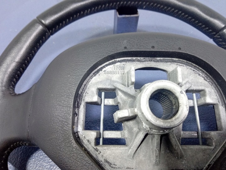 PEUGEOT 308 I T7 07- VOLANT CUIR À TROIS BRAS AIRBAG 96598451ZD