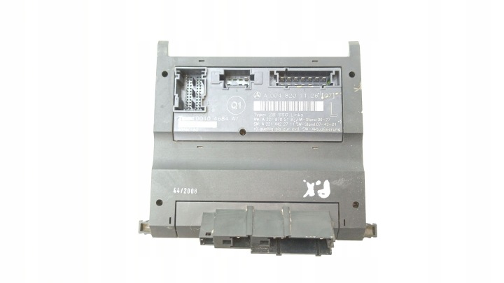 MERCEDES-BENZ AVEC W221 2008 MODULE CONTRÔLEUR SIÈGES