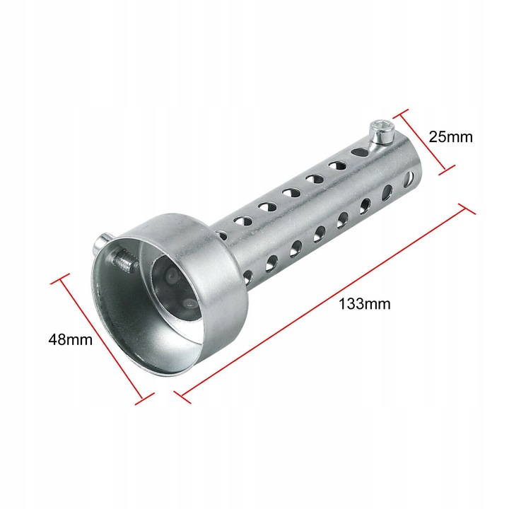 48MM LIMPIADO SILENCER SILENCIADOR MOTOCICLETA DB KILLER 