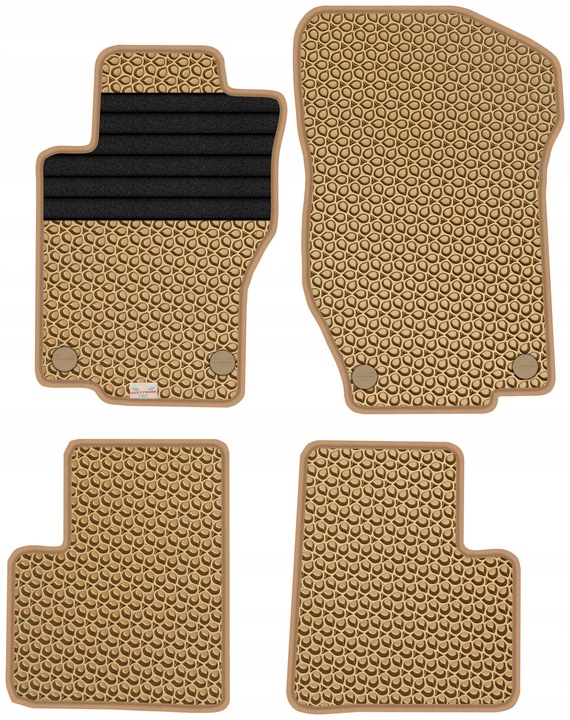 MERCEDES GL X164 2006-2012 ALFOMBRILLAS GOMA PARA COCHE EVA COLOR BEIGE 