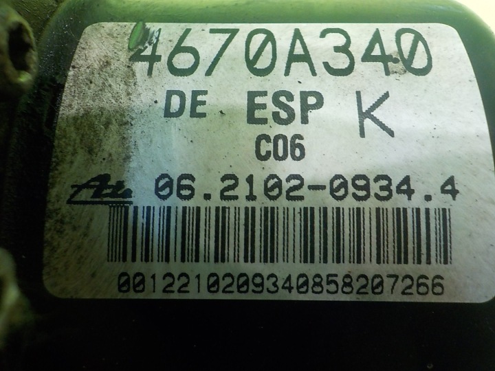 MITSUBISHI OUTLANDER II 2.0 DID 08R 06-10 5D POMPE ABS 4670A340