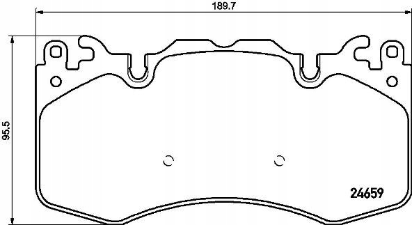 BREMBO P 44 023 JUEGO ZAPATAS HAMULCOWYCH, HAMULC 