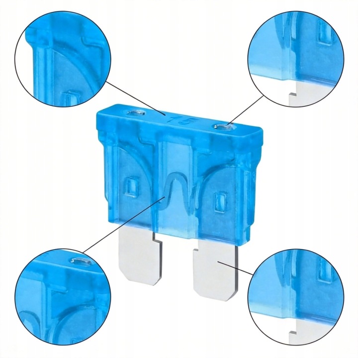 KIT FUSIBLES AUTOMOBILES 2/3/5/7.5/10/15 /20/25/30/35/40A 300 PCS