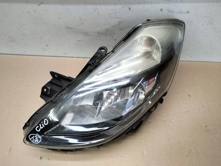 FARO PARTE DELANTERA PARTE DELANTERA IZQUIERDA RENAULT CLIO 3 RESTYLING AÑOS 2009-2012 INGLESA 